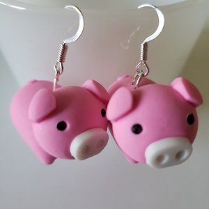 Cute Piggy Earrings - Kawaii Earrings